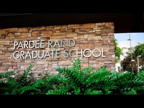 Pardee RAND Graduate School sign