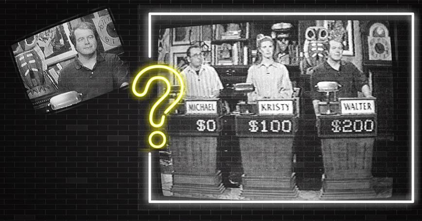 RAND's Walter Nelson on game show Win Ben Stein's Money, photos from RAND Archives