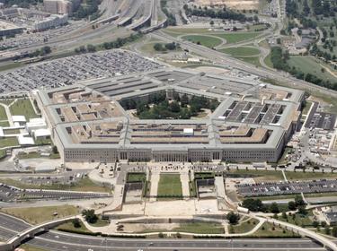 An aerial view of the Pentagon building in Washington D.C., June 15, 2005, photo by Jason Reed/Reuters