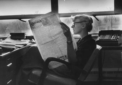 RAND researcher Anna Elizabeth 'Nancy' Nimitz, September 1, 1958