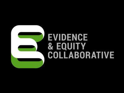 Evidence and Equity Collaborative logo on black background