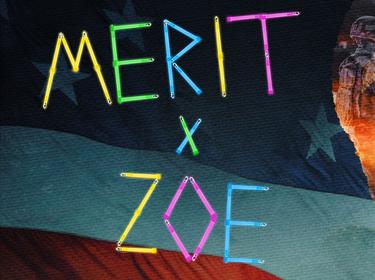Merit x Zoe film poster, photo provided by Kyle Hausmann-Stokes