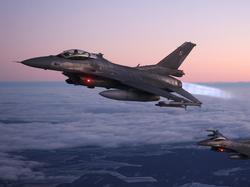 F-16 fighters from Poland on air policing mission along NATO allied air space, March 24, 2022, photo by EyePress News/Reuters