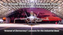 "Arsenal of Democracy": Lessons for the Industrial Base